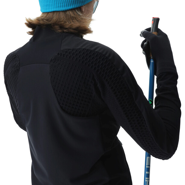 UYN Cross Country Skiing Coreshell Jacket Women black/black/turquoise