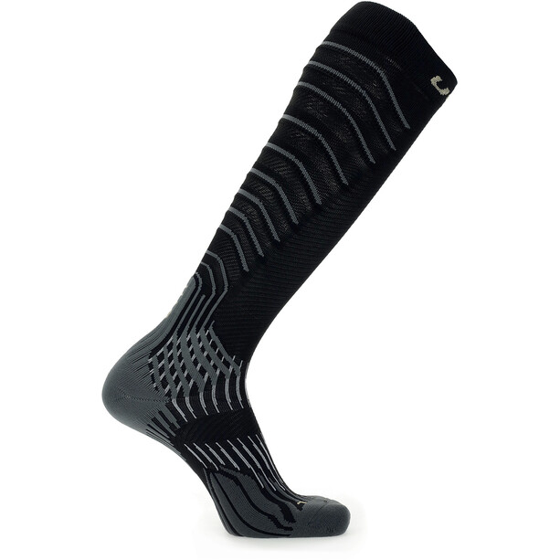 UYN Run Compression Socken Damen schwarz/grau