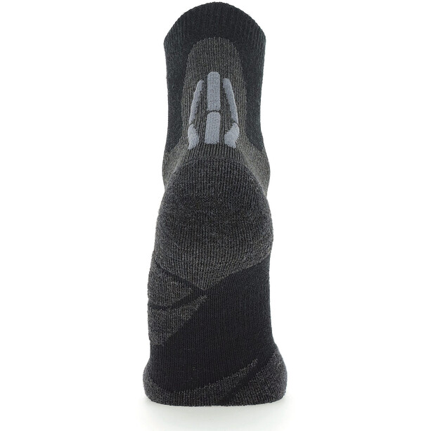 UYN Trekking 2in Merino sokker Damer, sort/grå