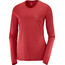 Salomon Agile T-shirts manches longues Femme, rouge