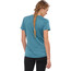 Salomon Agile Camiseta SS Mujer, azul