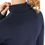 Salomon Comet Seamless Half-Zip Langarmshirt Damen blau