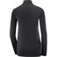 Salomon Comet Seamless Half-Zip Shirt Damen schwarz