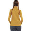 Salomon Transition Half-Zip Langarmshirt Damen gelb
