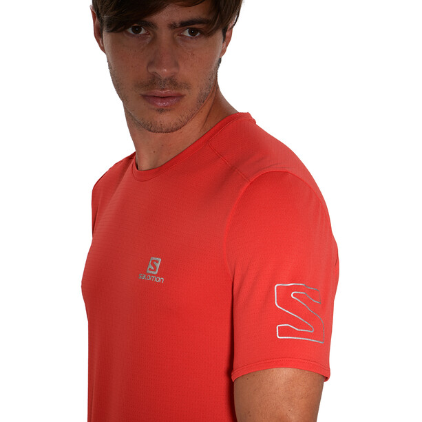 Salomon XA Trail Kurzarm T-Shirt Herren rot