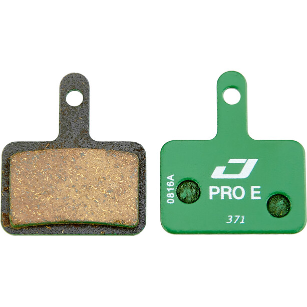 Jagwire Pro E-Bike Schijfremblokken Semi-Metallic voor Shimano/Tektro/TRP/RST/Promax 1 paar, groen