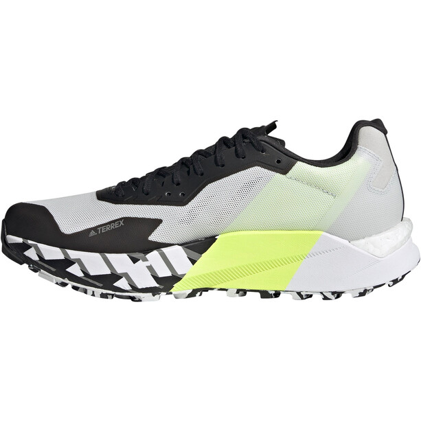 adidas TERREX Agravic Ultra Trailrunning Schuhe Herren weiß/schwarz