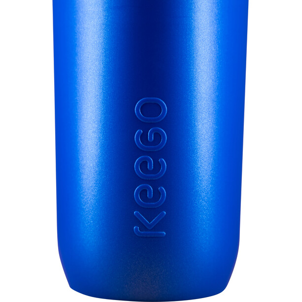 KEEGO Bidón Exprimible Titanio 750ml, azul