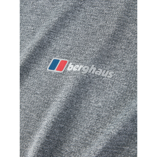 Berghaus 24/7 Base Camiseta LS Hombre, gris