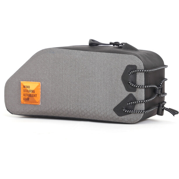 WOHO X-Racing Sacoche Dry Bag de cadre (tube supérieur), gris