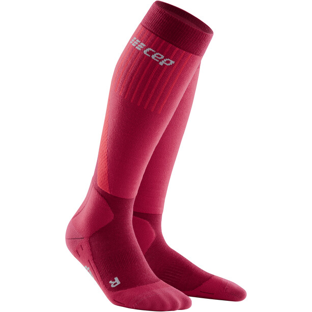 cep cold weather Calze Uomo, rosso