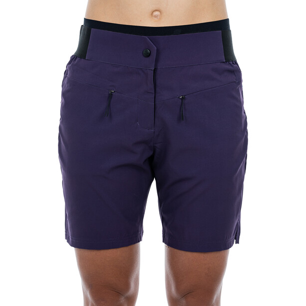 Cube ATX CMPT Shorts Baggy incl. Shorts Forrados Mujer, violeta