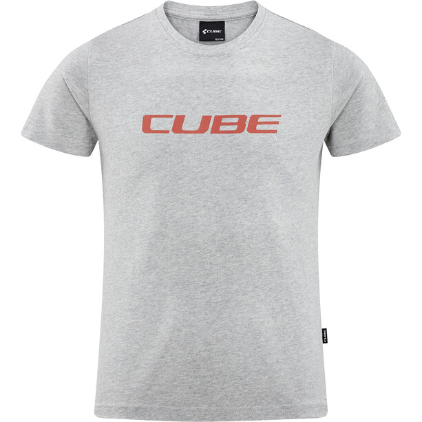 Cube Junior Organic T-shirt Enfant, gris