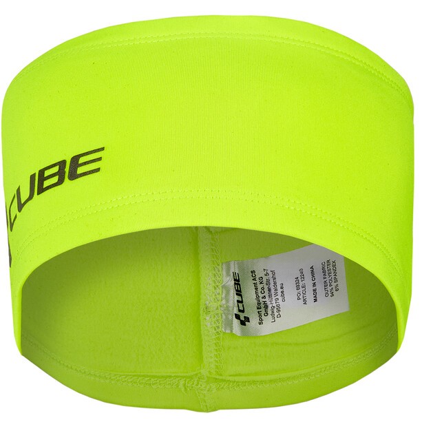 Cube Race Be Warm Safety Headband neon yellow