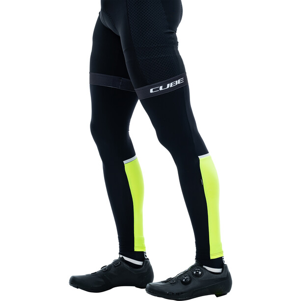 Cube Safety Leg Warmers neon yellow