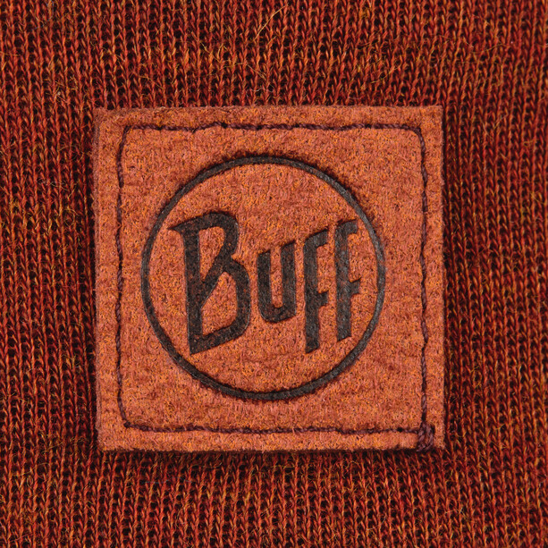 Buff Heavyweight Merino Wool Tubo de cuello, marrón