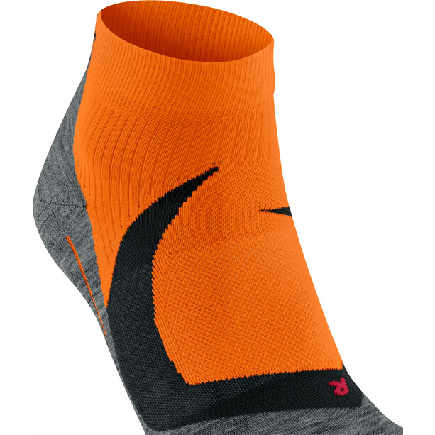 Falke RU 4 Cool Kurze Socken Herren orange/grau
