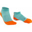 Falke RU 5 Lightweight Calcetines cortos Mujer, Turquesa/naranja