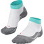 Falke RU4 Short Running Socks Women white/tourqoise