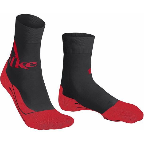 Falke RU4 Falke Running Socks Men, negro/rojo