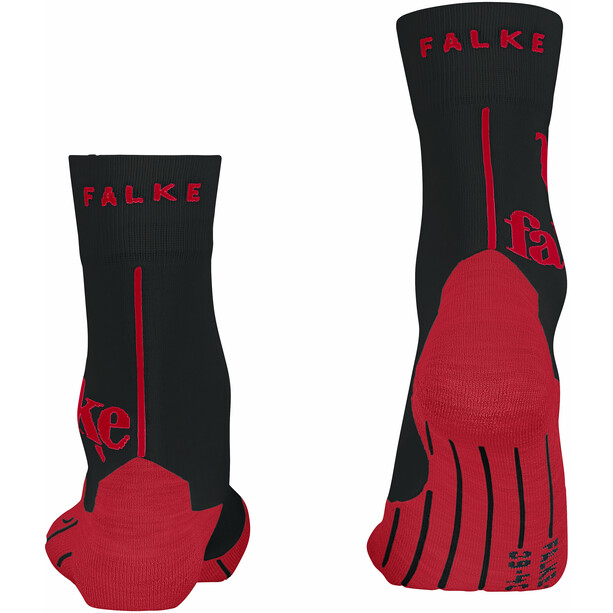 Falke RU4 Falke Running Socks Women, negro/rojo