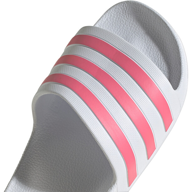 adidas Adilette Aqua Slajdy Kobiety, biały/różowy