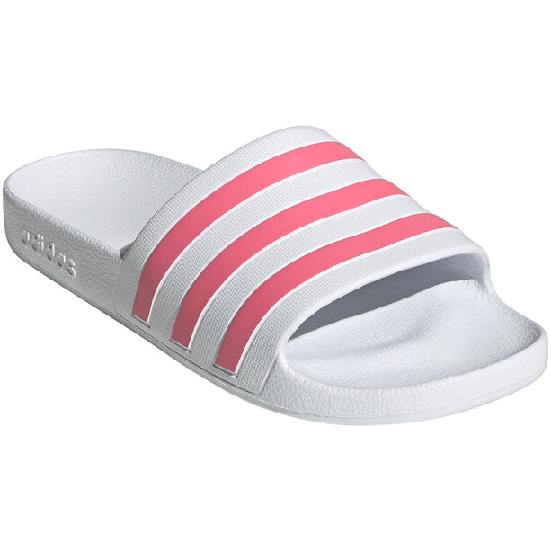 adidas Adilette Aqua Slajdy Kobiety, biały/różowy