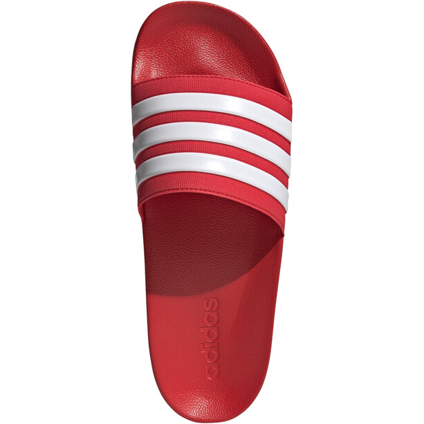 adidas Adilette Shower Ciabatte Uomo, rosso/bianco