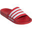 adidas Adilette Shower Slides Heren, rood/wit