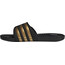 adidas Adissage Slides Men core black/gold met./core black