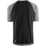 Zimtstern PureFlowz Shirt met korte mouwen Heren, grijs/zwart