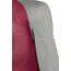 Zimtstern PureFlowz Camicia a maniche lunghe Donna, grigio/rosso