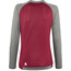 Zimtstern PureFlowz Shirt Langarm Damen grau/rot