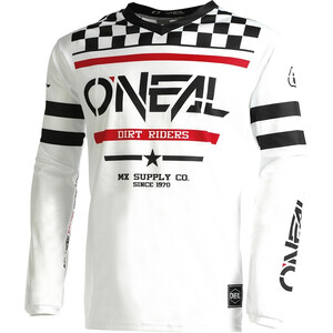 O'Neal Element Maillot de cyclisme Homme, blanc blanc