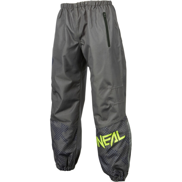 O'Neal Shore Rain Pants Men gray/neon yellow