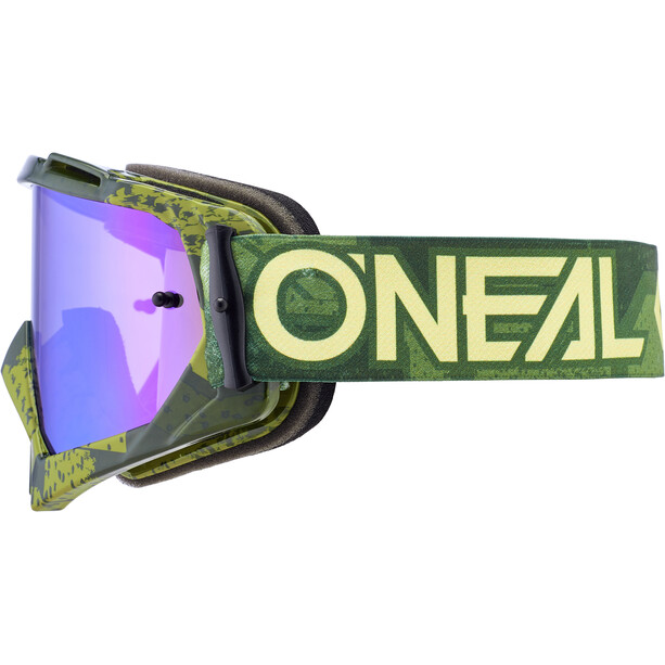 O'Neal B-10 Lunettes de protection, olive/bleu