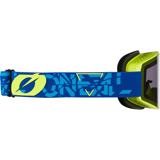 O'Neal B-20 Goggles strain-blue/neon yellow/gray