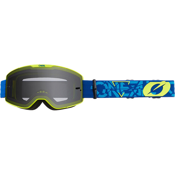 O'Neal B-20 Goggles strain-blue/neon yellow/gray