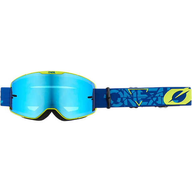 O'Neal B-20 Goggles strain-blue/neon yellow/radium blue