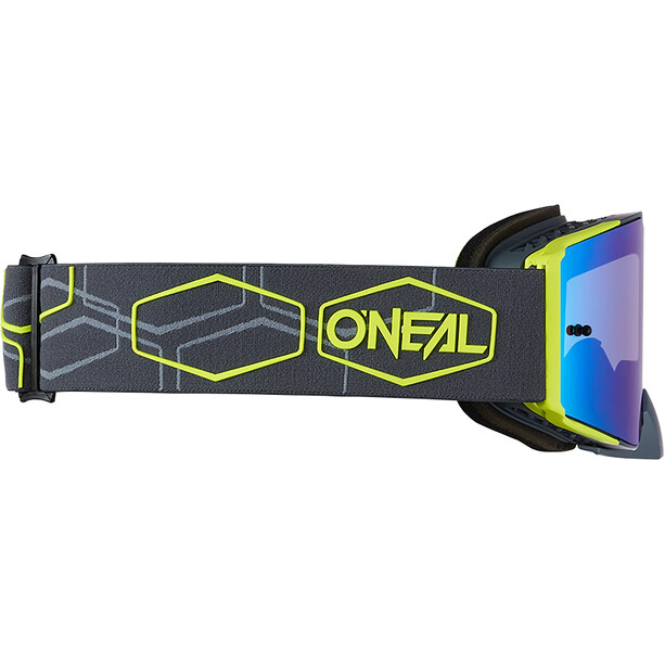 O'Neal B-30 Goggles hexx-gray/neon yellow/radium blue