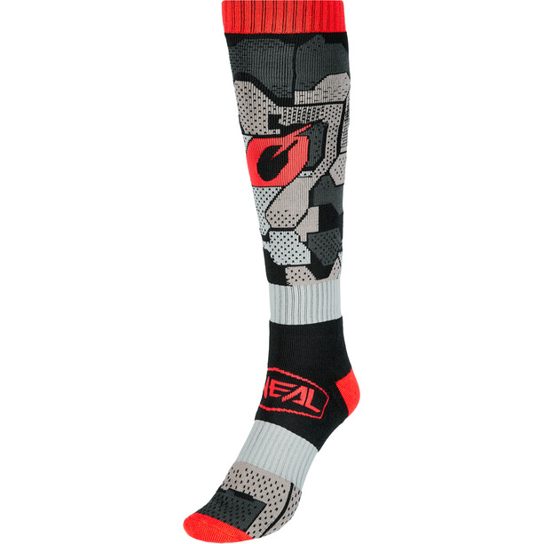 O'Neal Pro MX Socks camo-black/red