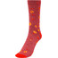 Castelli Fuga 18 Sokken Heren, rood/oranje