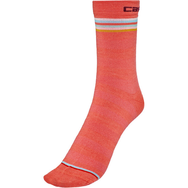 Castelli Go 15 Calcetines Mujer, rosa