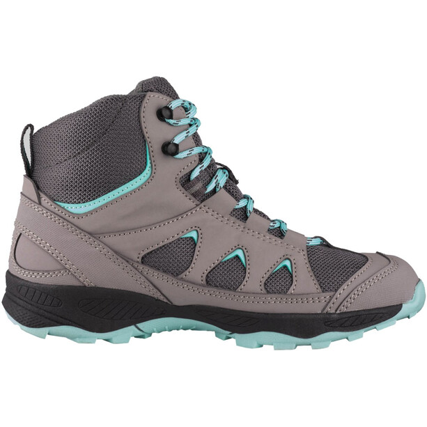 TROLLKIDS Femund Winter Hiker Chaussures Enfant, gris/turquoise