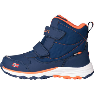 TROLLKIDS Hafjell Winter Boots Kids, blauw/oranje blauw/oranje