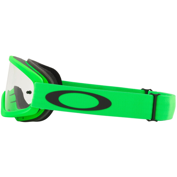 Oakley O-Frame 2.0 Pro MX XS Goggles Youth moto green/clear