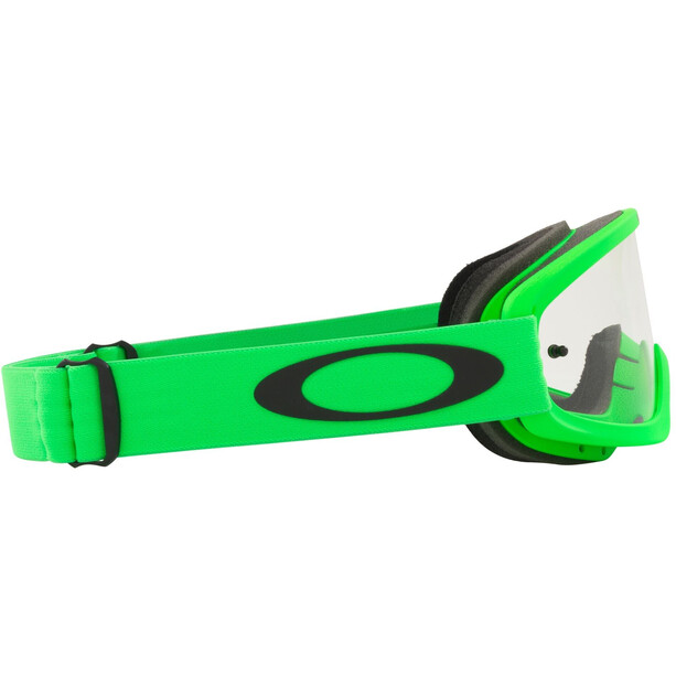 Oakley O-Frame 2.0 Pro MX XS Goggles Youth moto green/clear