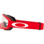 Oakley O-Frame 2.0 Pro MX XS Goggles Youth moto red/clear