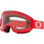 Oakley O-Frame 2.0 Pro MX XS Goggles Youth moto red/clear