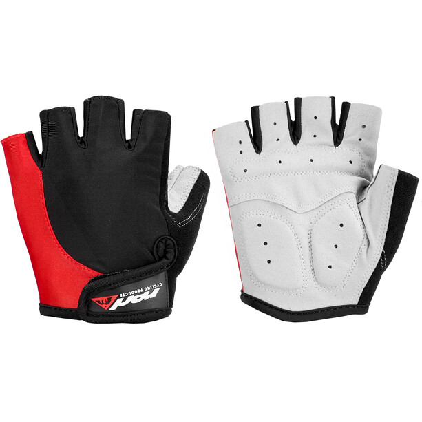 Red Cycling Products Vital Gepolsterte Kurzfinger-Handschuhe schwarz/rot